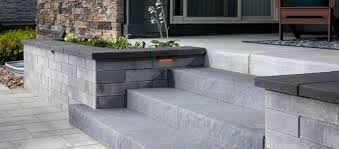 Liquid stone concrete designs llc in warminster, pa. Landings Step Paving Stone Steps