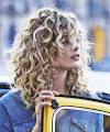 Natural White Blonde Curly Hair