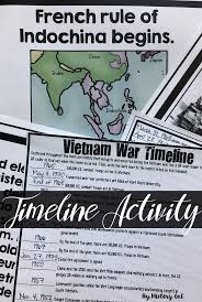 Vietnam War Timeline Activity Vietnam War Vietnam War Veterans Vietnam War Photos