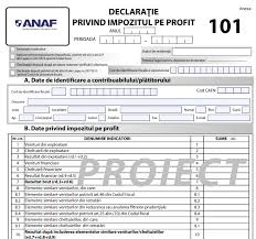 Impozit privind venitul persoanelor fizice; Declaratia 101 Va Fi Modificata Pentru A Include Bonificatiile