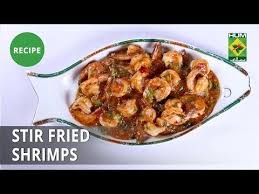 Check Stir Fried Shrimps Recipe In Urdu Learn To Cook Stir Fried Shrimps Recipe By Chef Zarnak Sidhwa At Ma In 2020 Stir Fry Shrimp Recipes Masala Tv Recipe Recipes