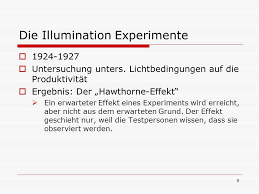 Teilnehmende einer studie ändern ihr natürliches verhalten, weil sie wissen, dass sie an einer studie teilnehmen und unter beobachtung stehen. Fritz J Roethlisberger William J Dickson Management And The Worker Ppt Herunterladen