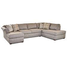 Mit paypal bezahlen · kauf auf rechnung · paketlieferung ab 4,90€ Klaussner Jaxon Three Piece Sectional Sofa With Flared Arms And Raf Sofa Chaise Wayside Furniture Sectional Sofas