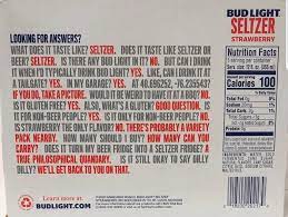 34 Bud Light Nutrition Facts Label Labels Database 2020