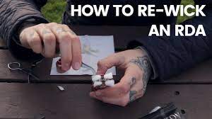 When you see a tutorial that piques your interest, click on the link provided. How To Re Wick An R D A A Cotton Bacon Tutorial Youtube