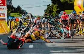 He knows about the danger of tight finishings at high speed, falls are part of cycling. Fabio Jakobsen Fighting For His Life After Horrific Crash At Tour Of Poland