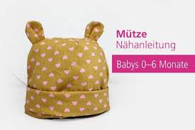 Die größen sind entweder angegeben oder das schnittmuster. Pdf Baby Mutze Ohren Babymutze Nahanleitung Beanie Nahen Furs Baby Baby Und Nahen Baby