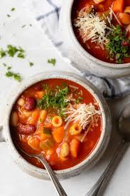 Vegetarian Minestrone Soup Recipe Vegetarian Minestrone Soup Italian Recipes Minestrone Soup