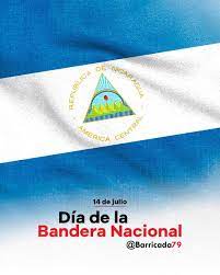 La bandera de nicaragua puede describirse como tener tres bandas igual de azul, blanco y azul respectivamente de arriba a abajo. Red Fsln Auf Twitter Nicaragua 14 De Julio Dia De Nuestra Bandera Nacional Comentamos Con Nuestra Etiqueta Redfsln Rt Con Nuestra Etiqueta Seguimos Estas Cuentas