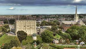 One of norwich's most famous landmarks, norwich castle was built by the normans as a royal palace over 900 used as a prison from the 14th century, the castle became a museum in 1894. Work Starts On Norwich Castle Rebirth
