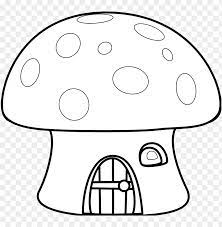 Free download 35 best quality mushroom house coloring page at getdrawings. House Black And White House Black White Clipart Mushroom House Coloring Pages Png Image With Transparent Background Toppng