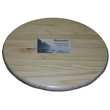 Clockface Kimberly Bay 1 In X 24 In X 2 Ft Pine Edge Glued Panel Round Board Zprlr0124 At The Home Depot Round Wood Table Cedar Plywood Oak Plywood
