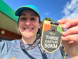 SOMETHING DIFFERENT for guide Keri today, racing the #runnable undulating  coastline of #Northumberland in the Cold Brew Events Pilgrim's Ultra 50k  from Holy Island to Craster. Less in the way of mountains,