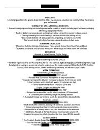 bad) resume in a creative field