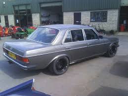 Deep Steelies W123 With V8 Merc Engine Mercedes Benz Autos Limousine Mercedes Benz