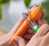 Y Shaped Vegetable Peeler T-Duo Wood Handle