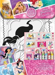 Kleurplaat van disney prinsessen met daarin doornroosje, assepoester, sneeuwwitje, ariel, belle en jasmin. Bol Com Tekenset Disney Princess Disney Kleurplaten Kleurpotloden En Stickers