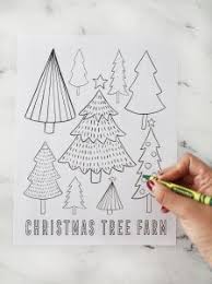 Decorate this christmas tree coloring page this. Free Printable Christmas Coloring Pages Pretty Providence