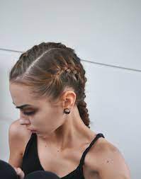 3 Tight French Braids Would Look Nice As A Dutch Braid Aswell Curly Hair Styles Naturally Curly Hair Styles Braids For Long Hair