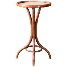 Thonet Bent Wood Side Table Side Table Wood Side Table Bent Wood