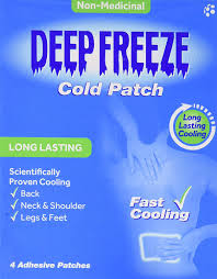 It's like getting locked in a deep freeze. Official Deep Freeze Cold Patch 4pk Amazon Co Uk Health Personal Care