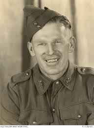 Formal portrait of NX55430 Private (Pte) George Norman Harding, 2/19  Battalion, of Victoria Park, ...