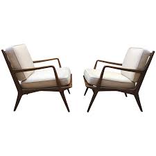 Pair Of Carlo Di Carli Walnut Armchairs For M Singer Sons On Chairish Com Walnut Armchair Armchair Armchair Design