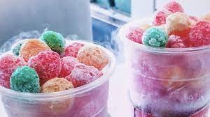 Many places that serve liquid nitrogen ice cream and desserts have expanded to serve liquid nitrogen puffs. Liquid Nitrogen Snack Dragon Breath Causing Injury Illness Nj Says