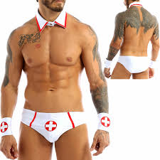 Mens Doctor Nurse Role Play Costume Outfit Set Briefs Underwear Panties  Lingerie | eBay