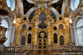 Der winterpalast (russisch зимний дворец. Kirche Im Winterpalast Sankt Petersburg In Russland