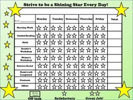 12 star chart for students star chart for students