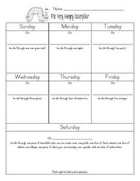 Days Of The Week The Very Hungry Caterpillar Extension Activity Very Hungry Caterpillar Hungry Caterpillar The Very Hungry Caterpillar