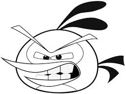 Angry Birds Orange Bird In Angry Bird Space Coloring Page Bird Coloring Pages Space Coloring Pages Kids Printable Coloring Pages