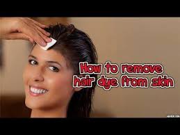 How To Remove Hair Dye Stains From Skin Youtube Hair Dye Removal Hair Removal Dyed Hair