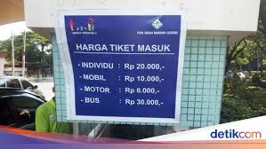 Informasi harga tiket masuk 2021 wisata alam, waterpark, theme park, instagramable, kebun binatang, kebun raya, taman safari, wisata kekinian, museum, tiket bus. Tiket Masuk Tmii Naik Rp 10 Ribu Selama Libur Natal Dan Tahun Baru