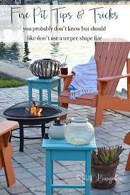 Whenever you have a fire going, make sure you have a good source of water within quick reach to put out or dampen a fire that's getting out of hand. Fire Pit Tips And Tricks You Probably Don T Know But Should H2obungalow