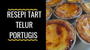 Resepi cheese tart mudah dan sedap! Resepi Tart Telur Portugis