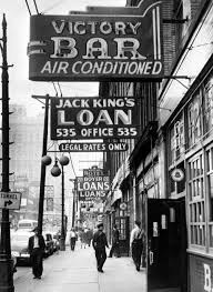 Michigan Ave In Downtown Detroit 1953 Detroit History Detroit City Michigan