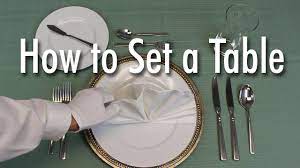 12 fancy napkin folds easy napkin folding tutorials year in review episode 13 youtube formal dinner table formal table setting dinner table