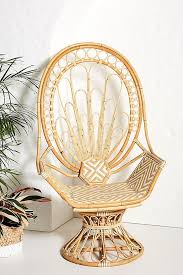 Justina Blakeney Peacock Rattan Chair Rattan Chair Furniture Accessories Unique Furniture
