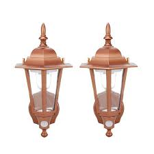 Maxsa Motion Activated Outdoor Led Wall Sconce 2 Pack 8612147 Hsn