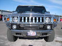 Cumberland Customs Hummer H2 Chrome Package Front Hummer H2 Hummer Chrome