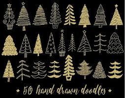 Glitter Christmas Tree Clipart Gold Christmas Illustration Etsy Gold Glitter Christmas Christmas Tree Clipart Christmas Tree Drawing