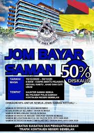 Enjoy the convenience of paying your pdrm summons at any maybank atms. Year End Discount For Police Traffic Summons With 50 Discount Rate Everydayonsales Com News