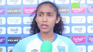 Jenifer Ortiz Jugadora de la Selección Sub 20 de Guatemaña