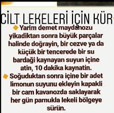 Merhaba Guzellikler Kaydetler Ve Begeniler Hazirrrr Miii Gunes Lekeleri Dogum Lekeleri Sivilce Izleri Icin Size Iki Malzemeli Harika Periodic Table Farmer