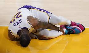 The lakers compete in the national basketball asso. La Lakers Star Lebron James Out Indefinitely With High Ankle Sprain Los Angeles Lakers The Guardian