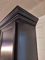 Our kitchen ceiling height put us in a difficult position after installing our ikea kitchen cabinets. Crown Molding On Our Builder Grade Kitchen Cabinets