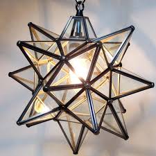 Flush mount ceramic lighting socket parts. Features Moravian Star Pendent Light 3ft Chain And Ceiling Canopy Kit Included Heavy Duty Cera Star Pendant Lighting Glass Star Light Star Light Fixture
