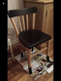 Pin By Jakagr On Decor Wood Chair Makeover Wood Chair Diy Painted Wood Chairs
